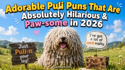 Adorable Puli Puns That