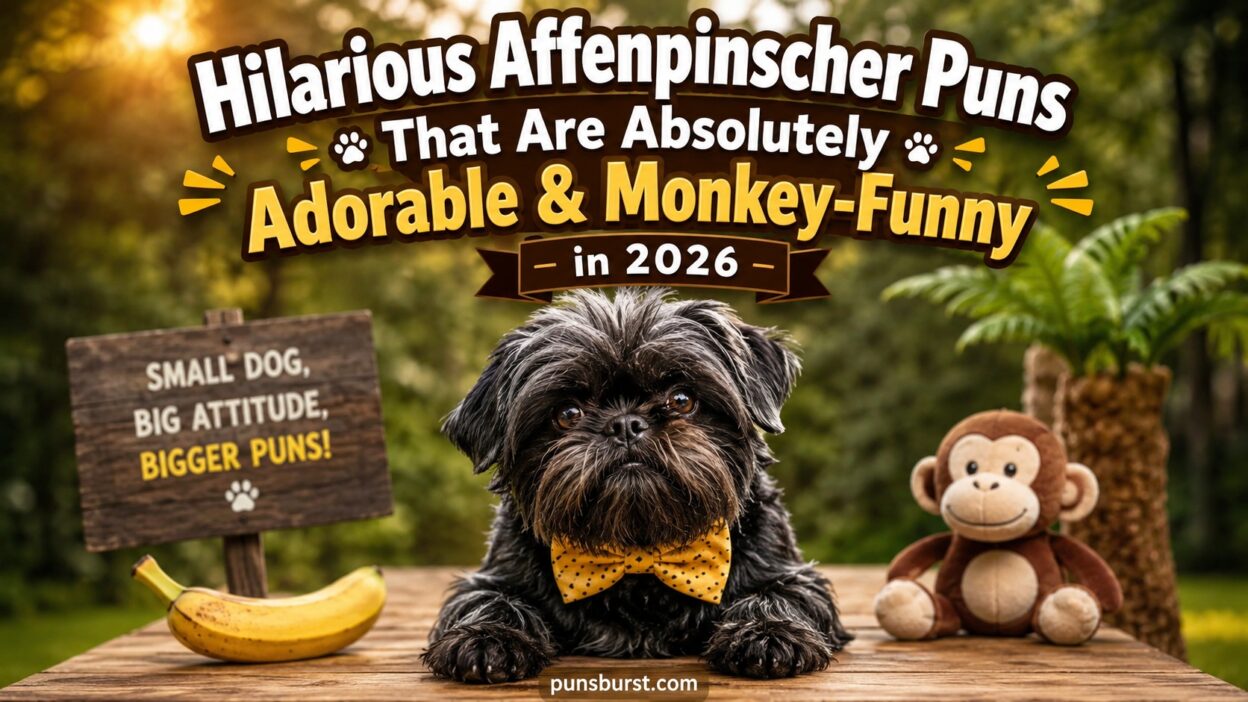 Hilarious Affenpinscher Puns