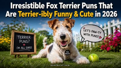 Irresistible Fox Terrier Puns