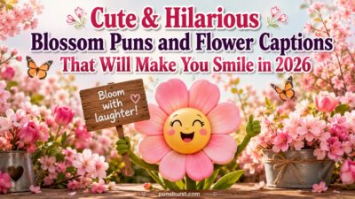 Cute & Hilarious Blossom Puns
