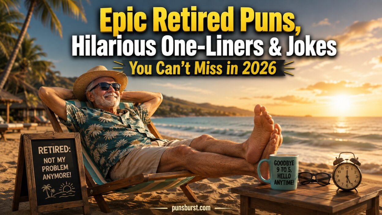 Epic Retired Puns