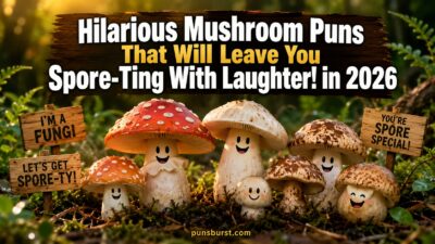 Hilarious Mushroom Puns