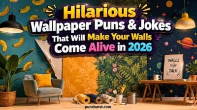 Hilarious Wallpaper Puns
