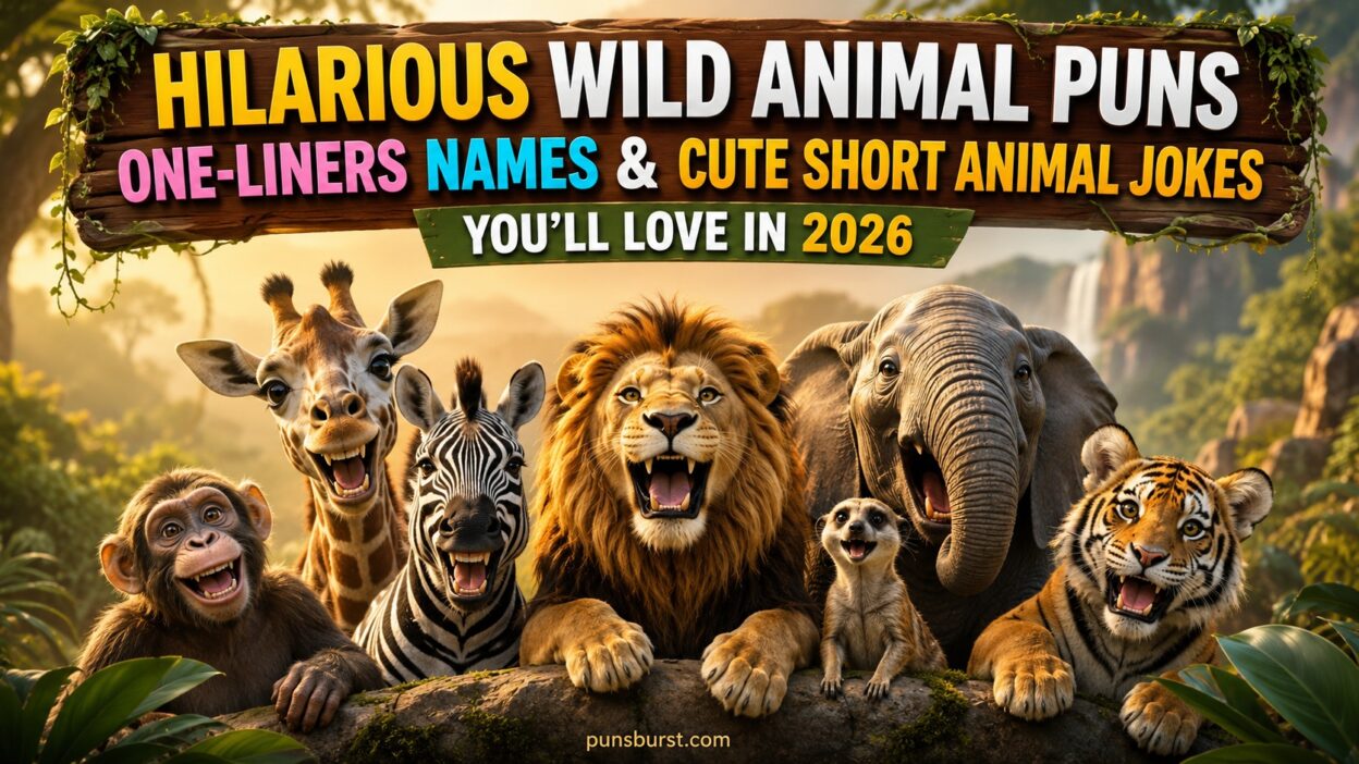 Hilarious Wild Animal Puns