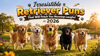 Irresistible Retriever Puns