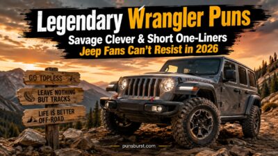 Legendary Wrangler Puns