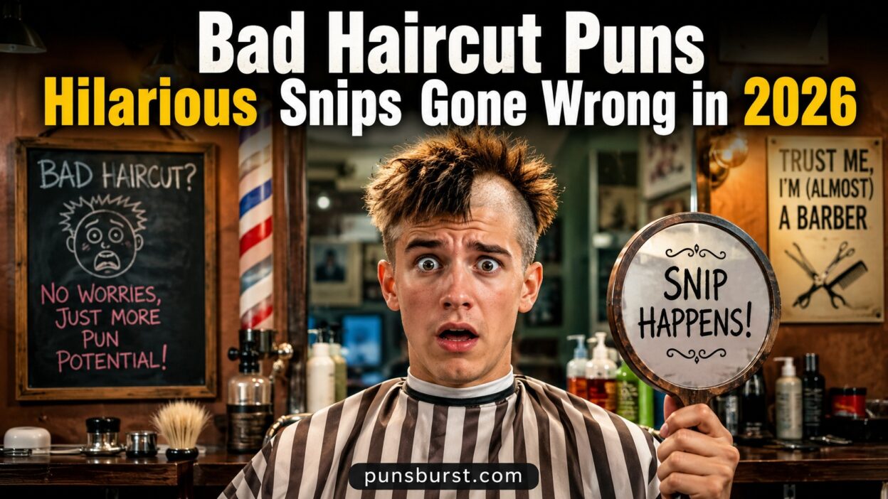 Bad Haircut Puns