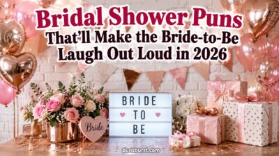 Bridal Shower Puns