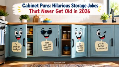 Cabinet Puns