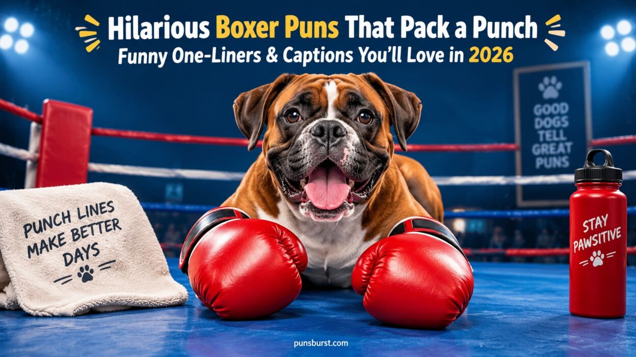 Hilarious Boxer Puns