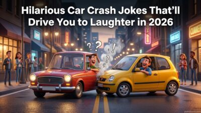 Hilarious Car Crash Jokes