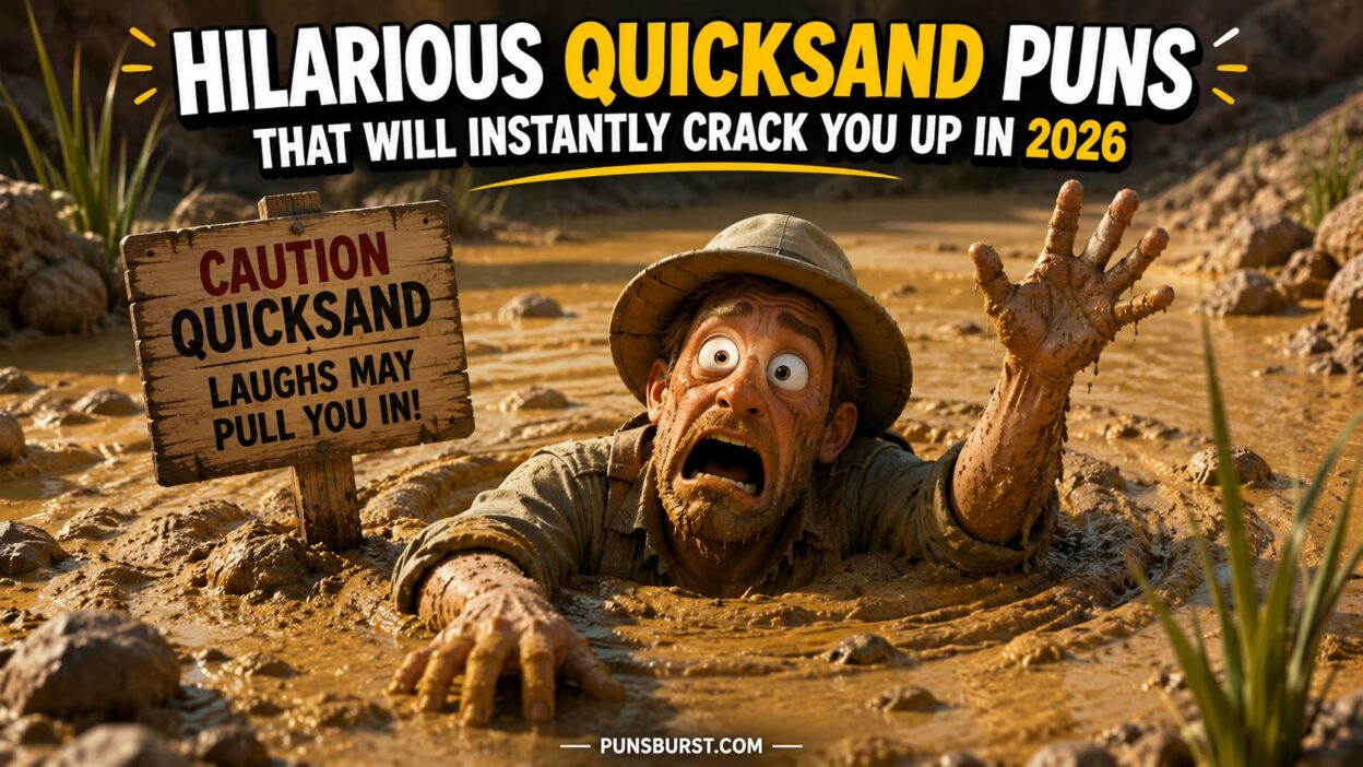 Hilarious Quicksand Puns