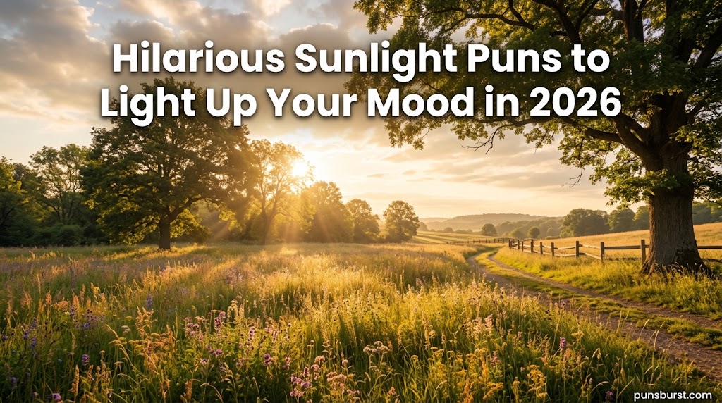 Hilarious Sunlight Puns