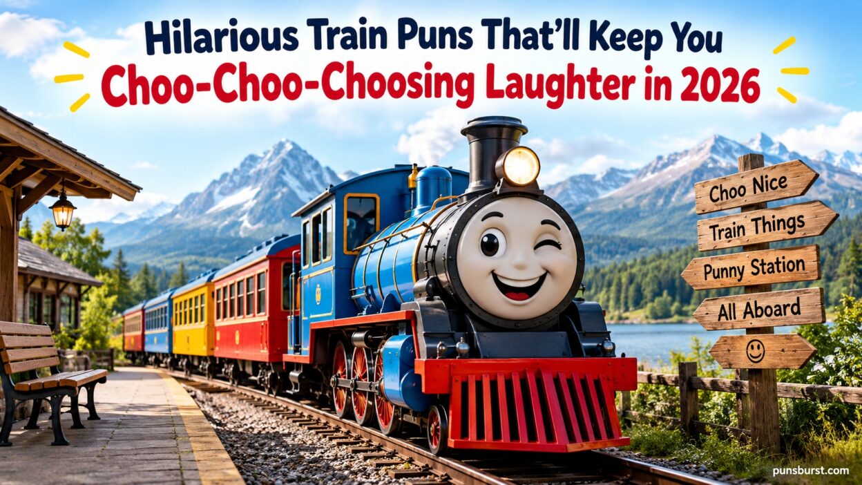 Hilarious Train Puns