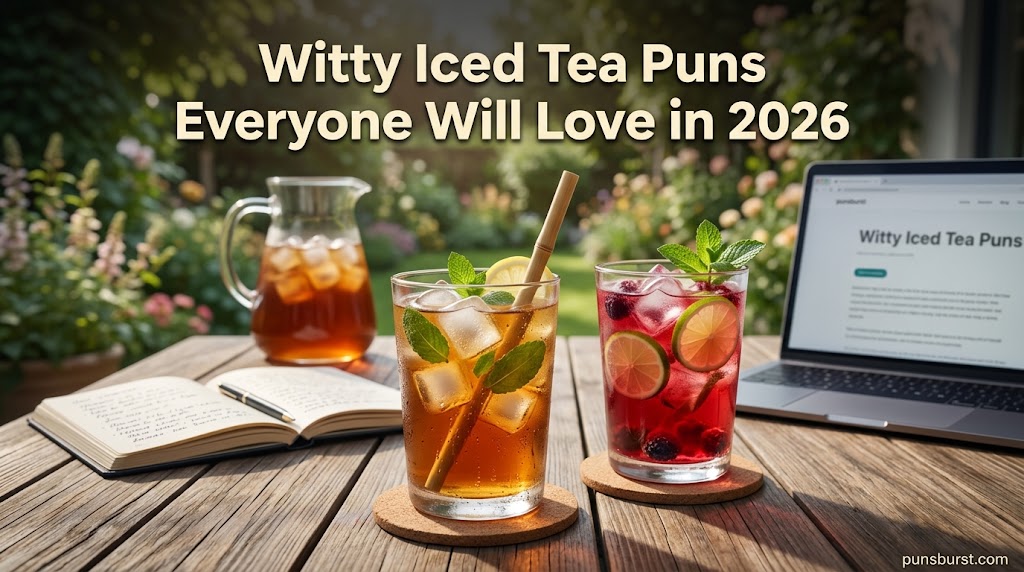 Witty Iced Tea Puns