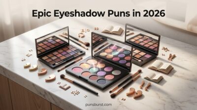 Epic Eyeshadow Puns