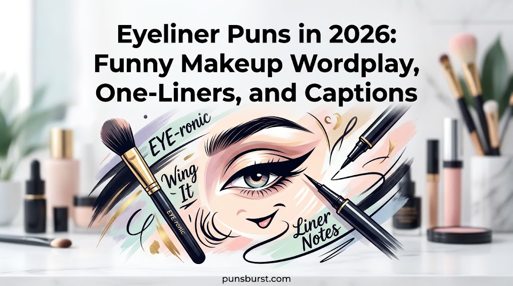 Eyeliner Puns in 2026