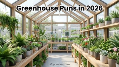 Greenhouse Puns