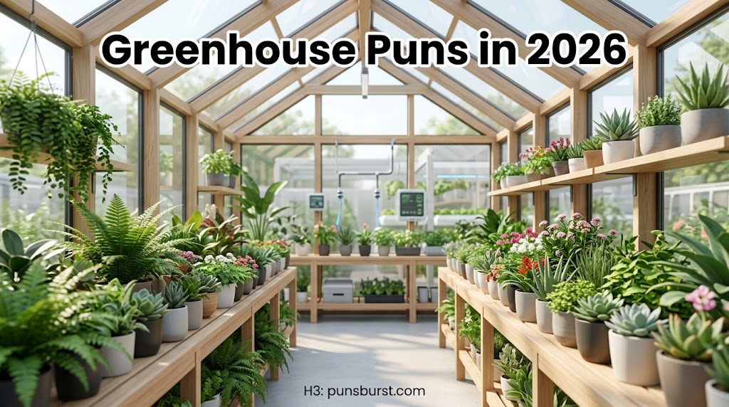 Greenhouse Puns