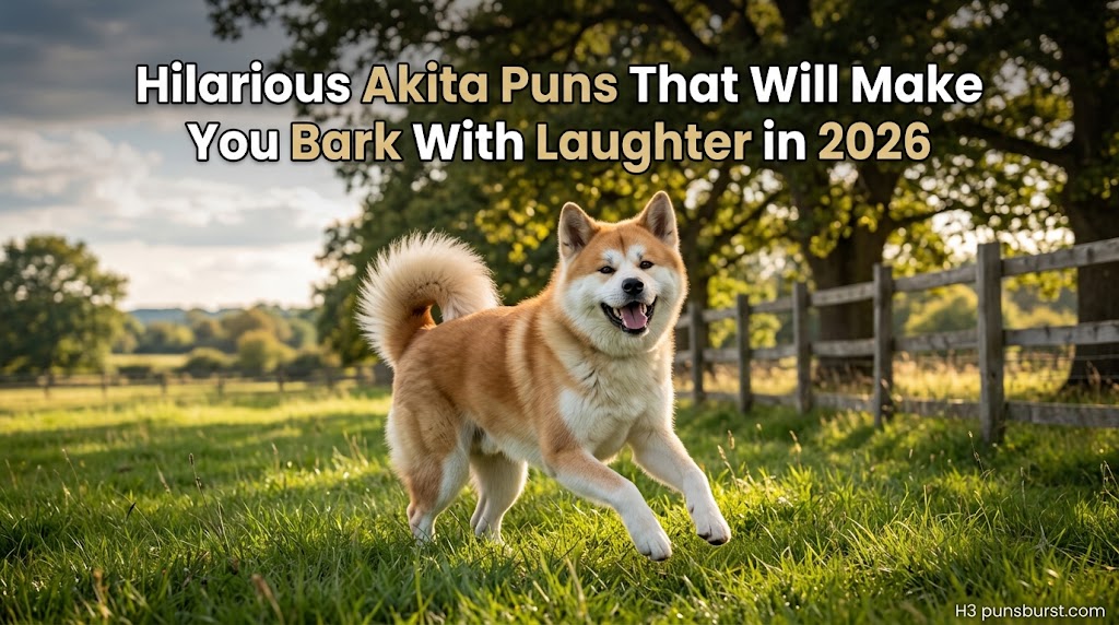 Hilarious Akita Puns