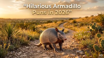 Hilarious Armadillo Puns