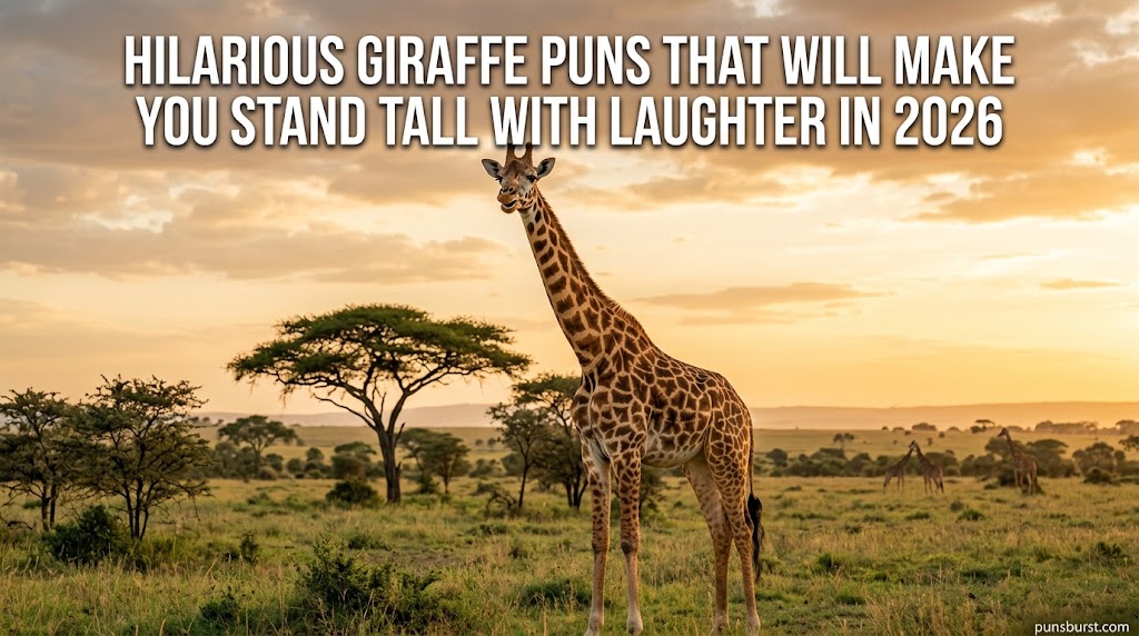 Hilarious Giraffe Puns