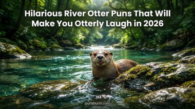 Hilarious River Otter Puns