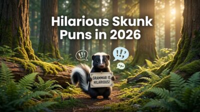 Hilarious Skunk Puns