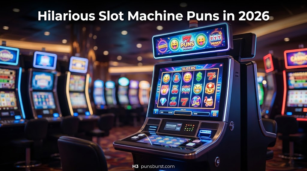 Hilarious Slot Machine Puns