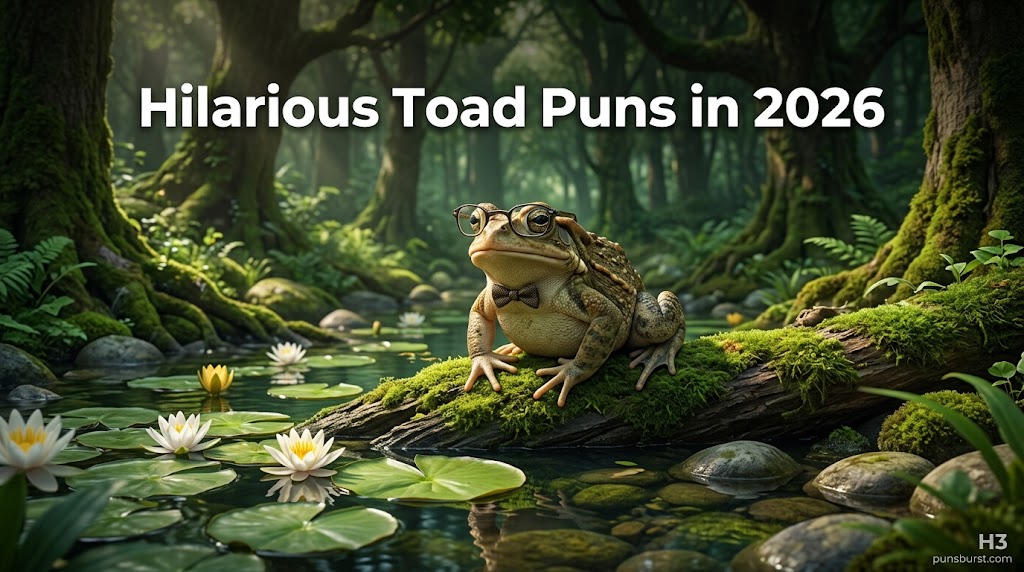 Hilarious Toad Puns
