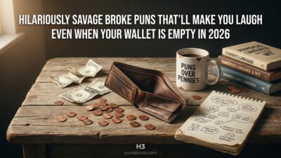 Hilariously Savage Broke Puns