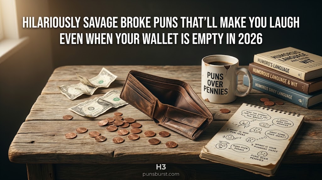 Hilariously Savage Broke Puns