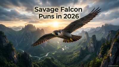 Savage Falcon Puns